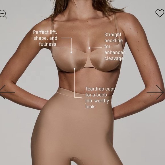 NWT Skims Ultimate Balconette push up bra - Picture 6 of 12